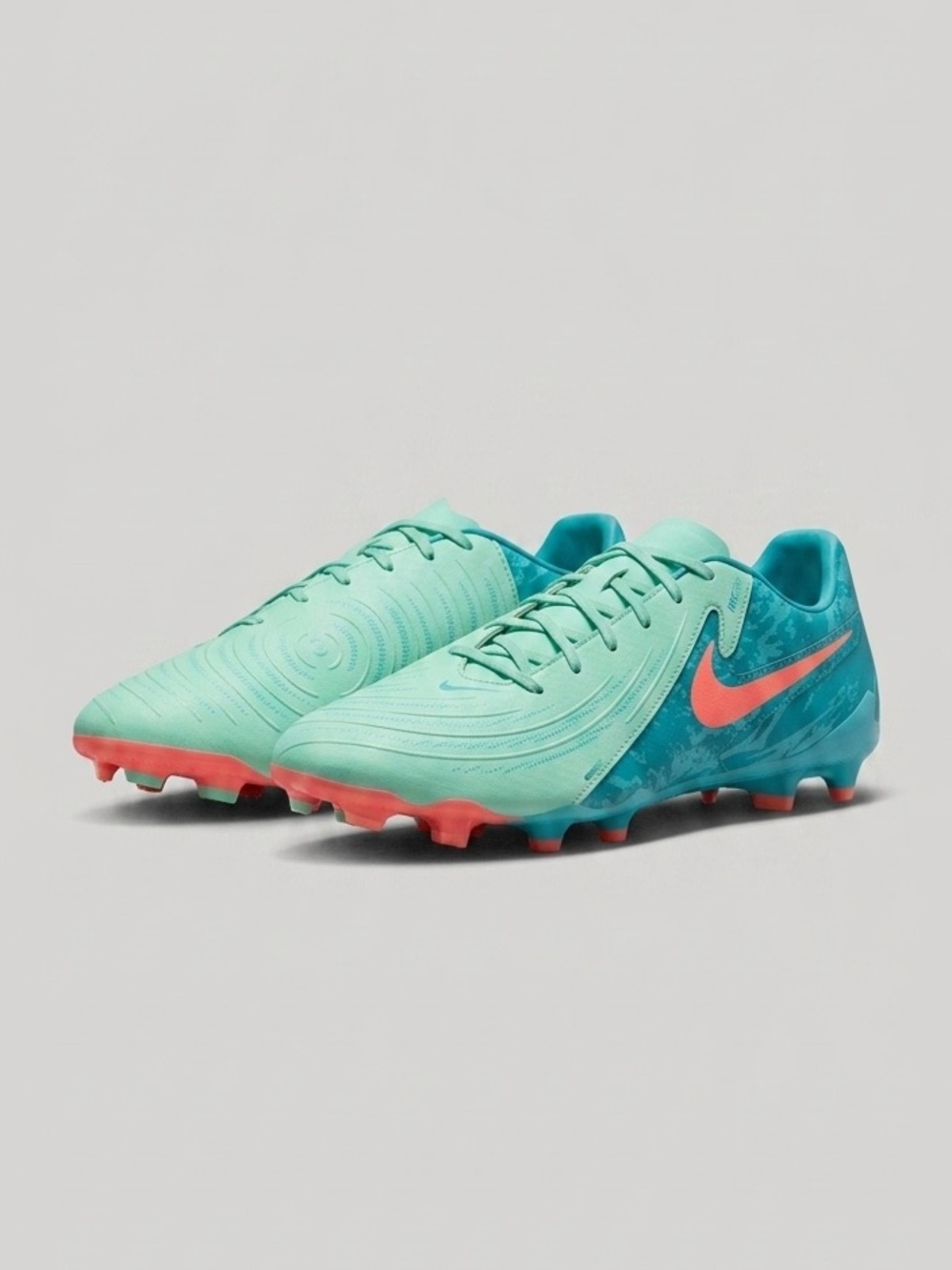 Nike Phantom GX Academy MG Soccer Cleats Men 9.5 Mint Baltic Blue Pink⁠
